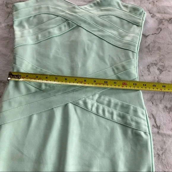 Sold in garage sale!🌷Light teal green dress - Picture 5 of 9